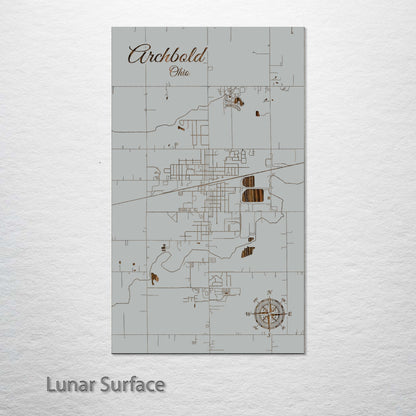 Archbold, Ohio Street Map