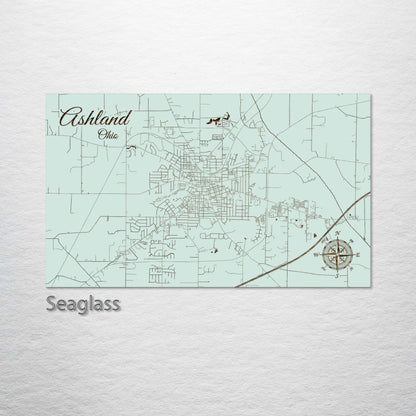 Ashland, Ohio Street Map