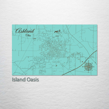 Ashland, Ohio Street Map