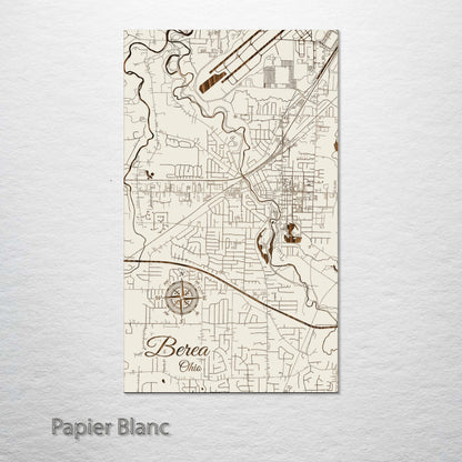 Berea, Ohio Street Map