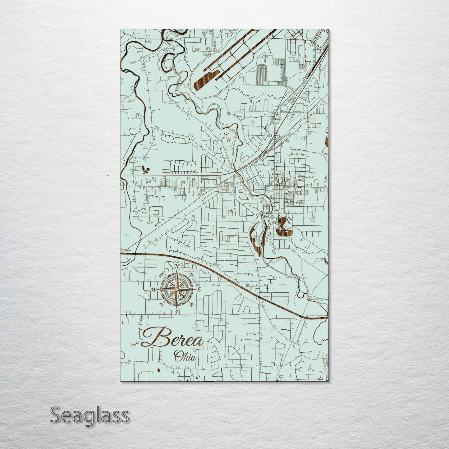 Berea, Ohio Street Map