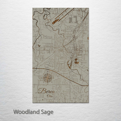 Berea, Ohio Street Map