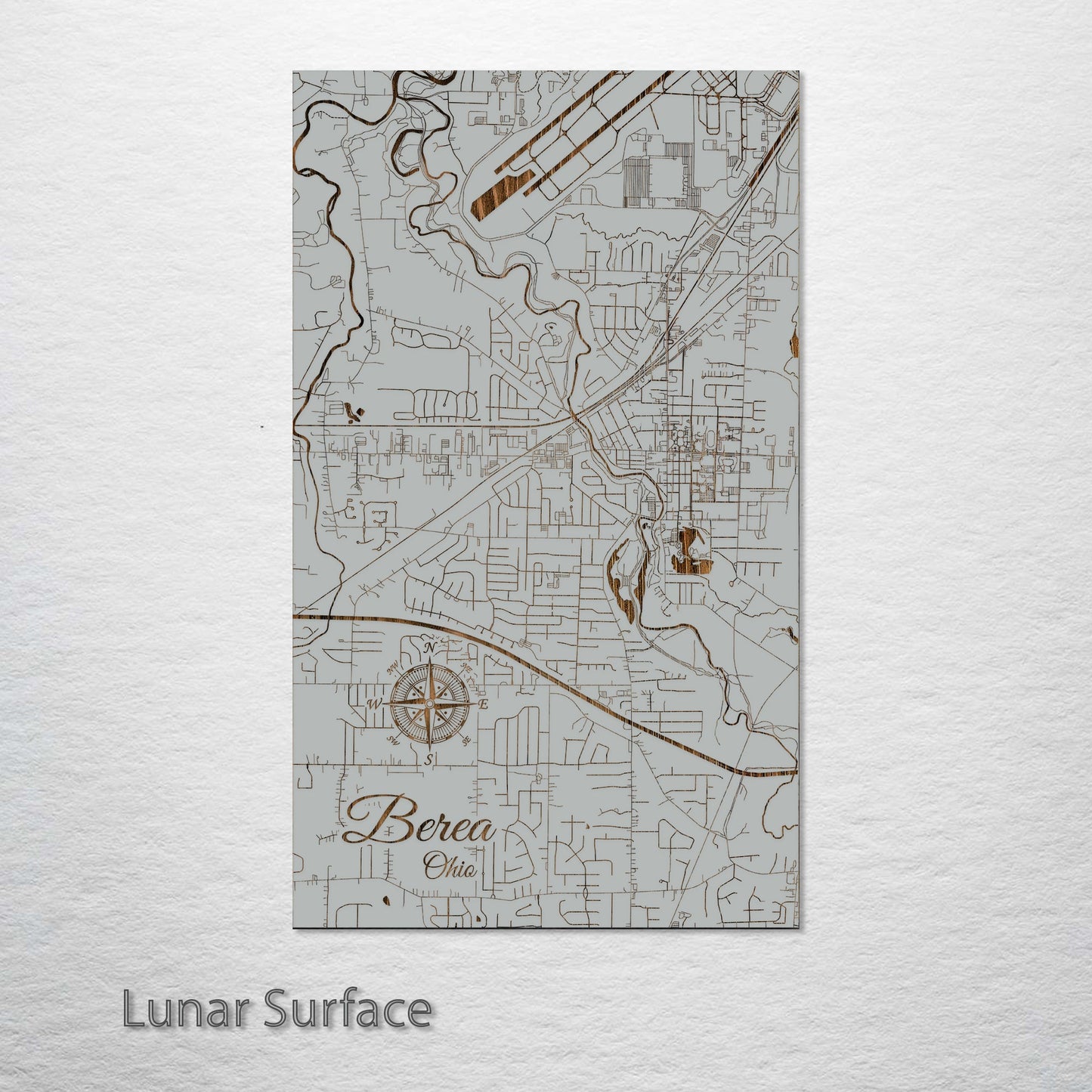 Berea, Ohio Street Map