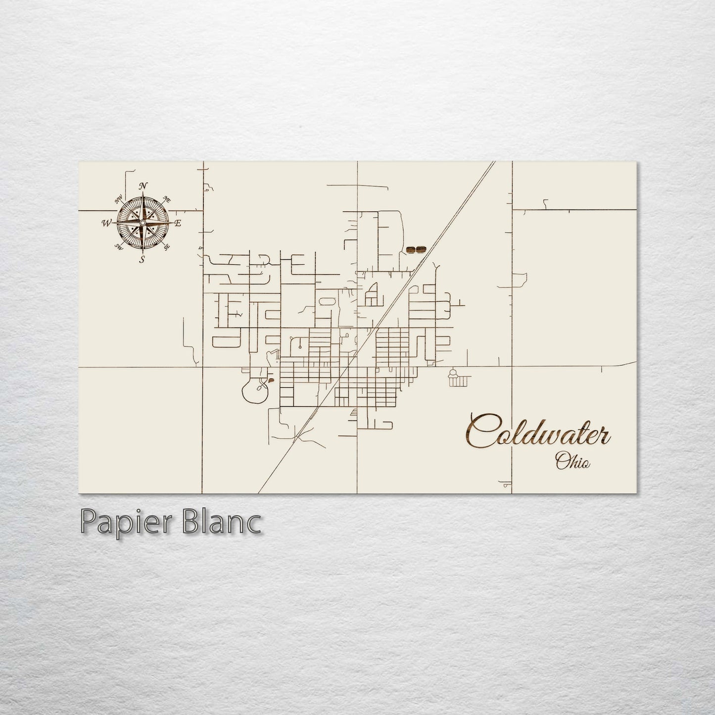 Coldwater, Ohio Street Map