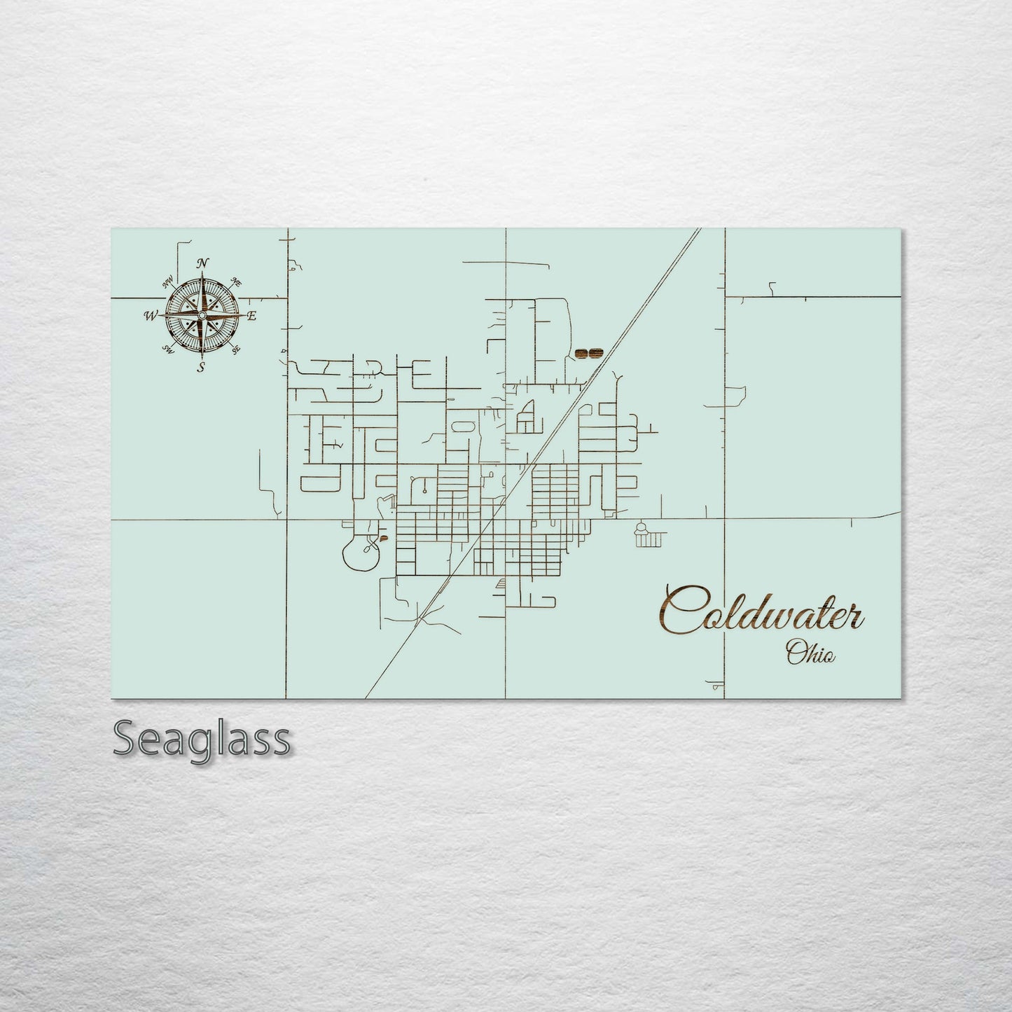 Coldwater, Ohio Street Map