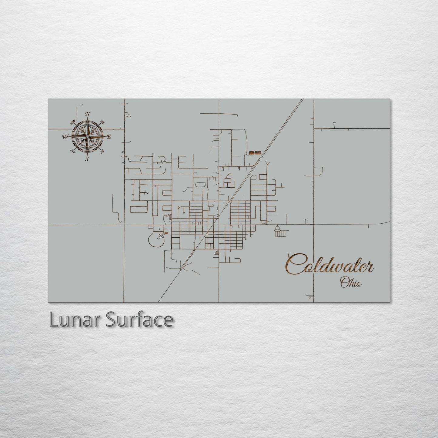 Coldwater, Ohio Street Map