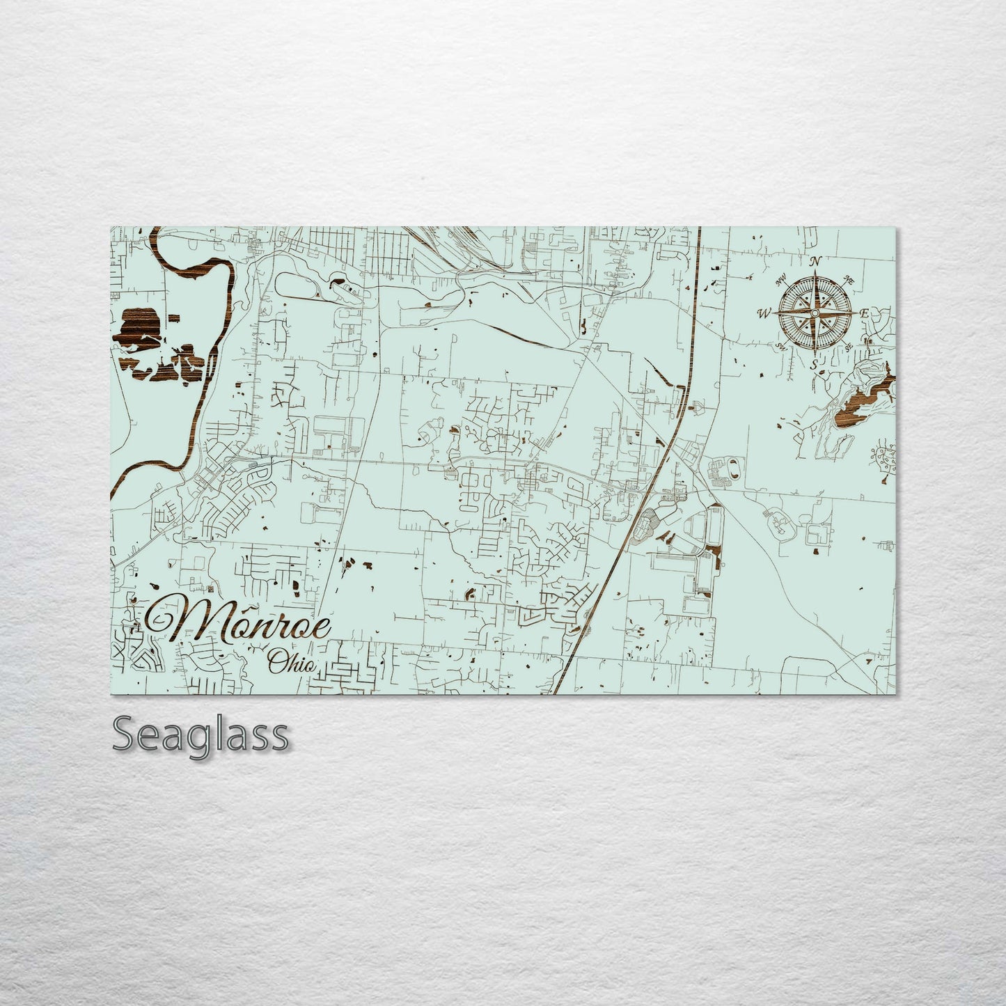 Monroe, Ohio Street Map