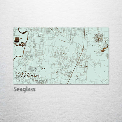 Monroe, Ohio Street Map