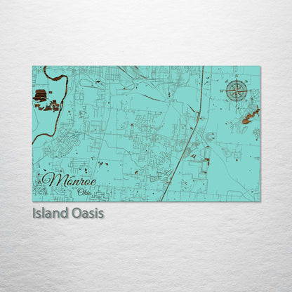 Monroe, Ohio Street Map