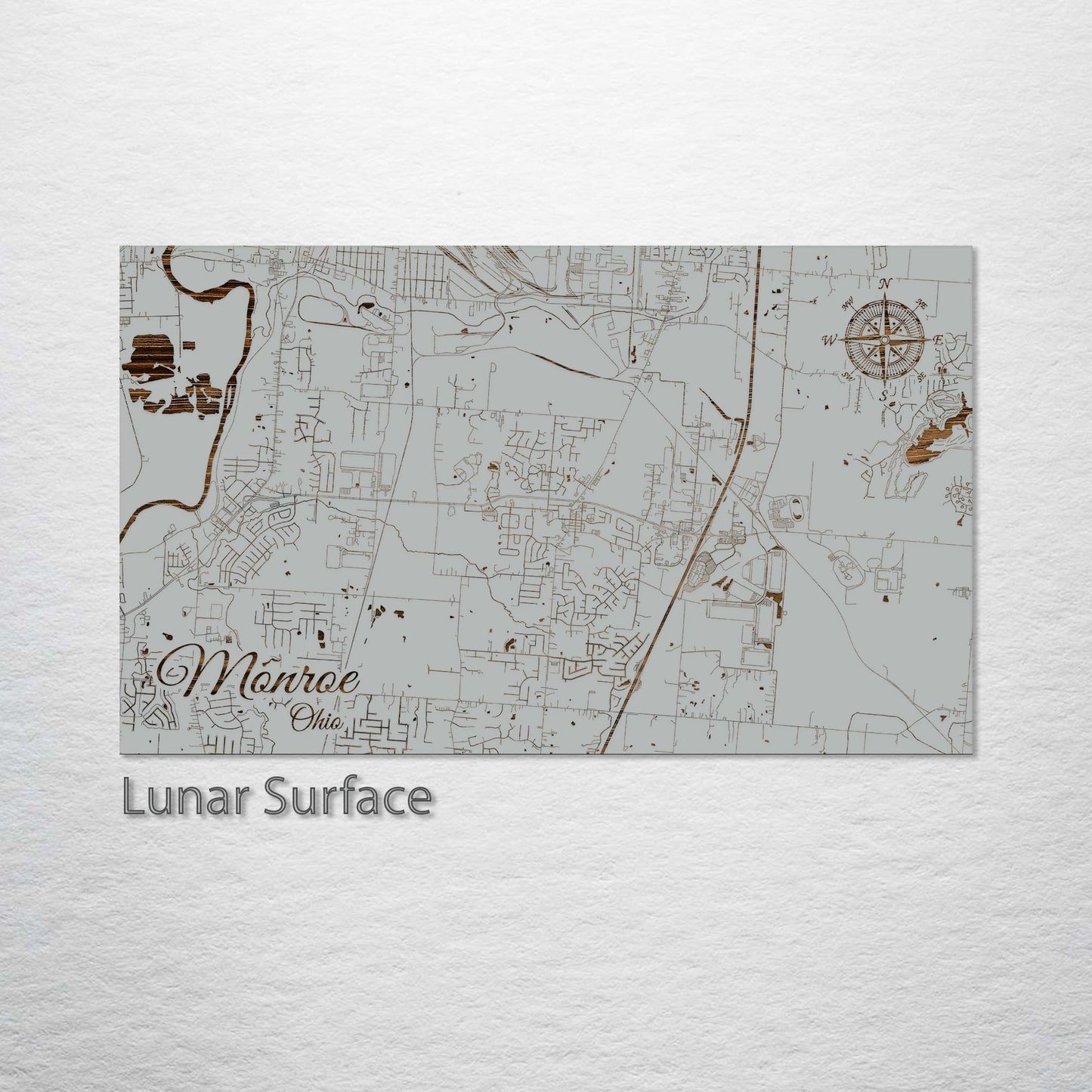 Monroe, Ohio Street Map