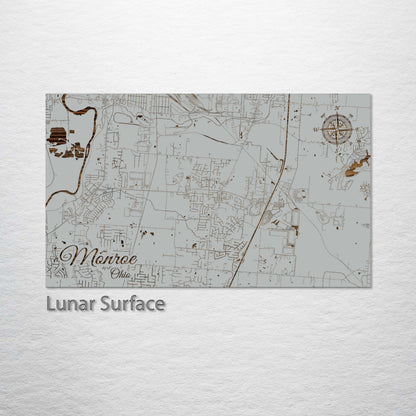 Monroe, Ohio Street Map