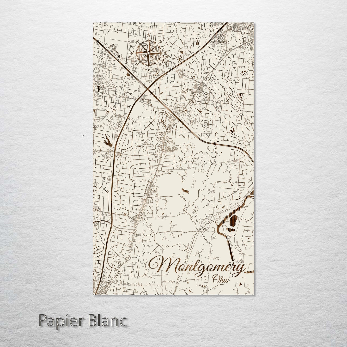 Montgomery, Ohio Street Map