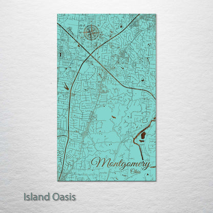 Montgomery, Ohio Street Map