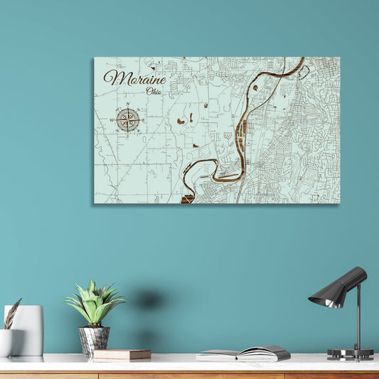 Moraine, Ohio Street Map