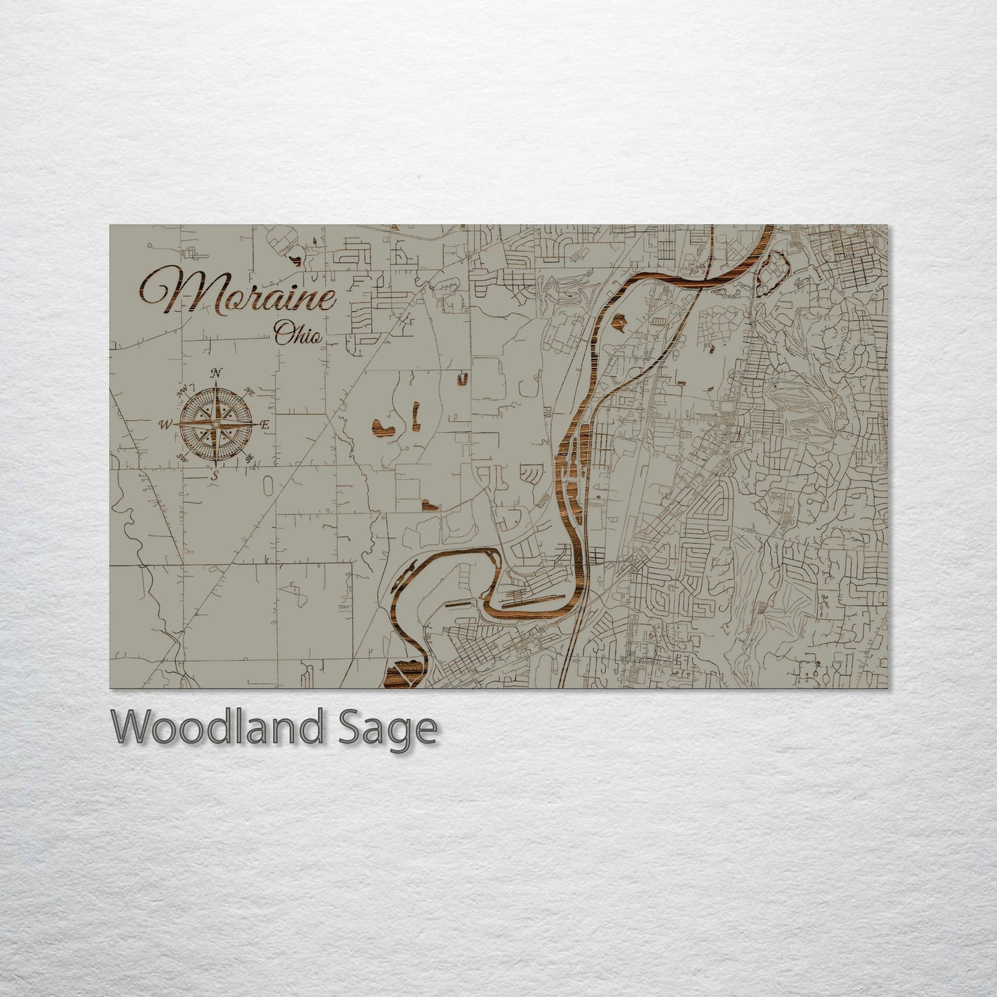 Moraine, Ohio Street Map