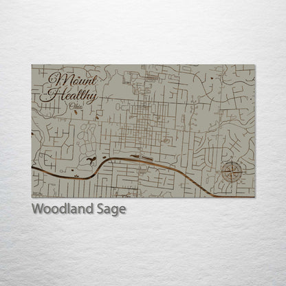 Mount Healthy, Ohio Street Map