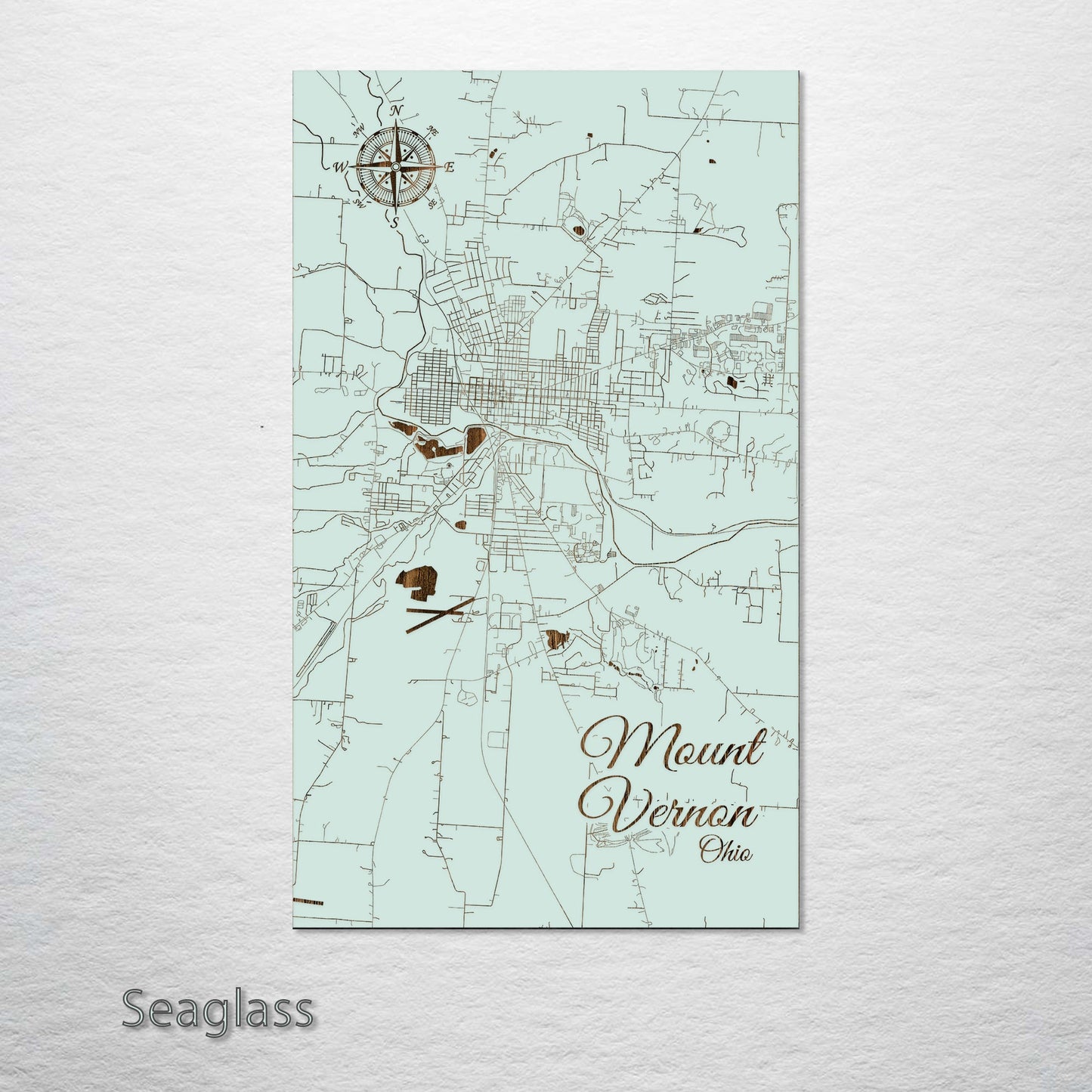 Mount Vernon, Ohio Street Map