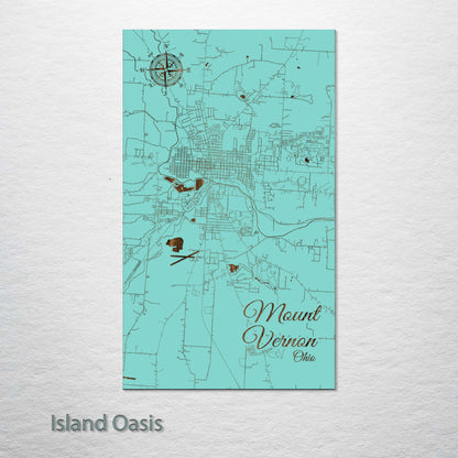 Mount Vernon, Ohio Street Map