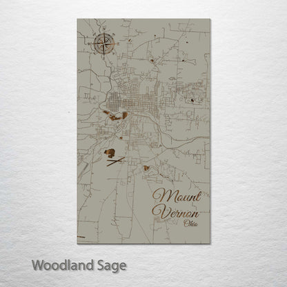 Mount Vernon, Ohio Street Map