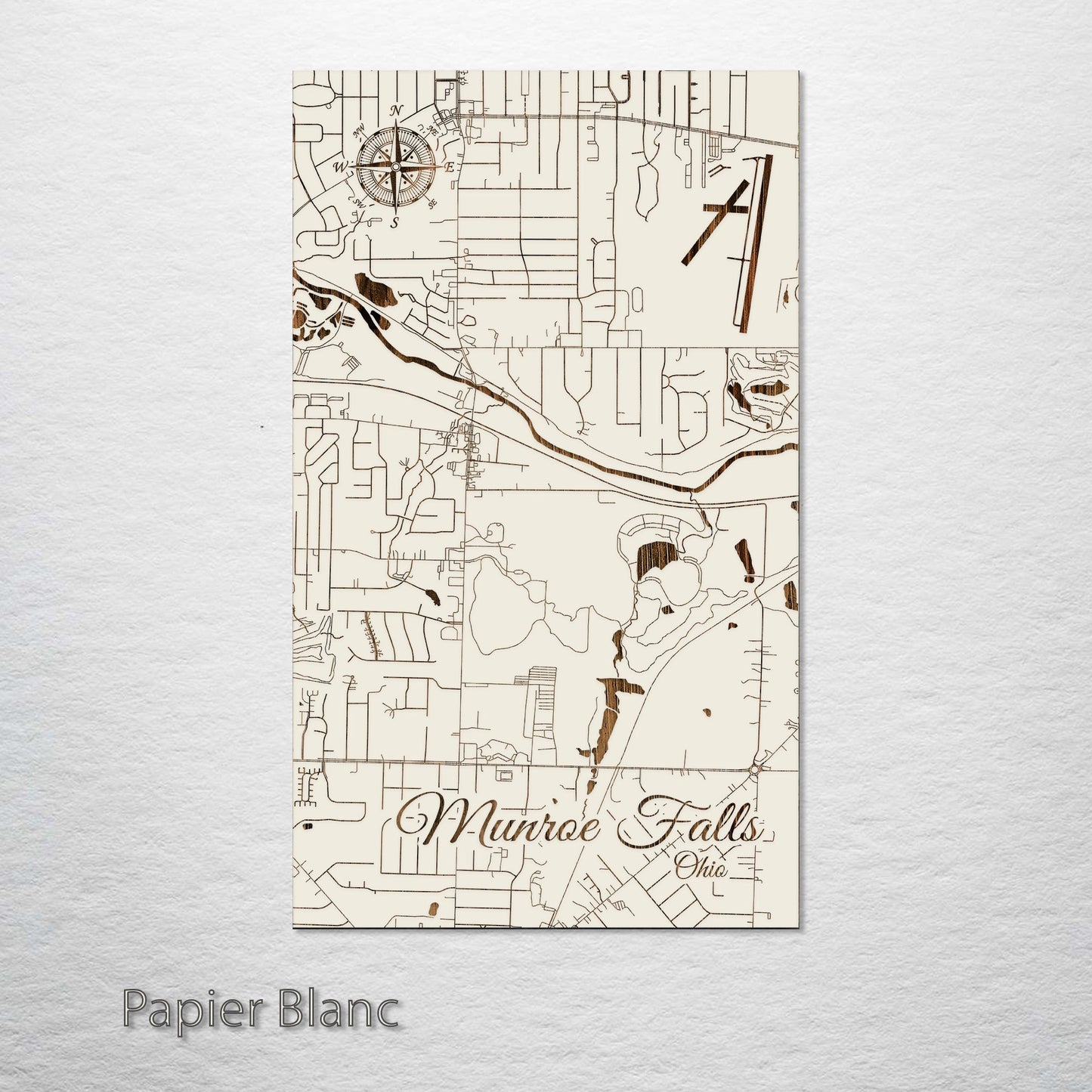 Munroe Falls, Ohio Street Map