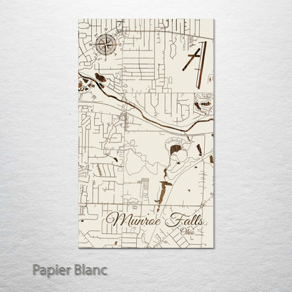 Munroe Falls, Ohio Street Map