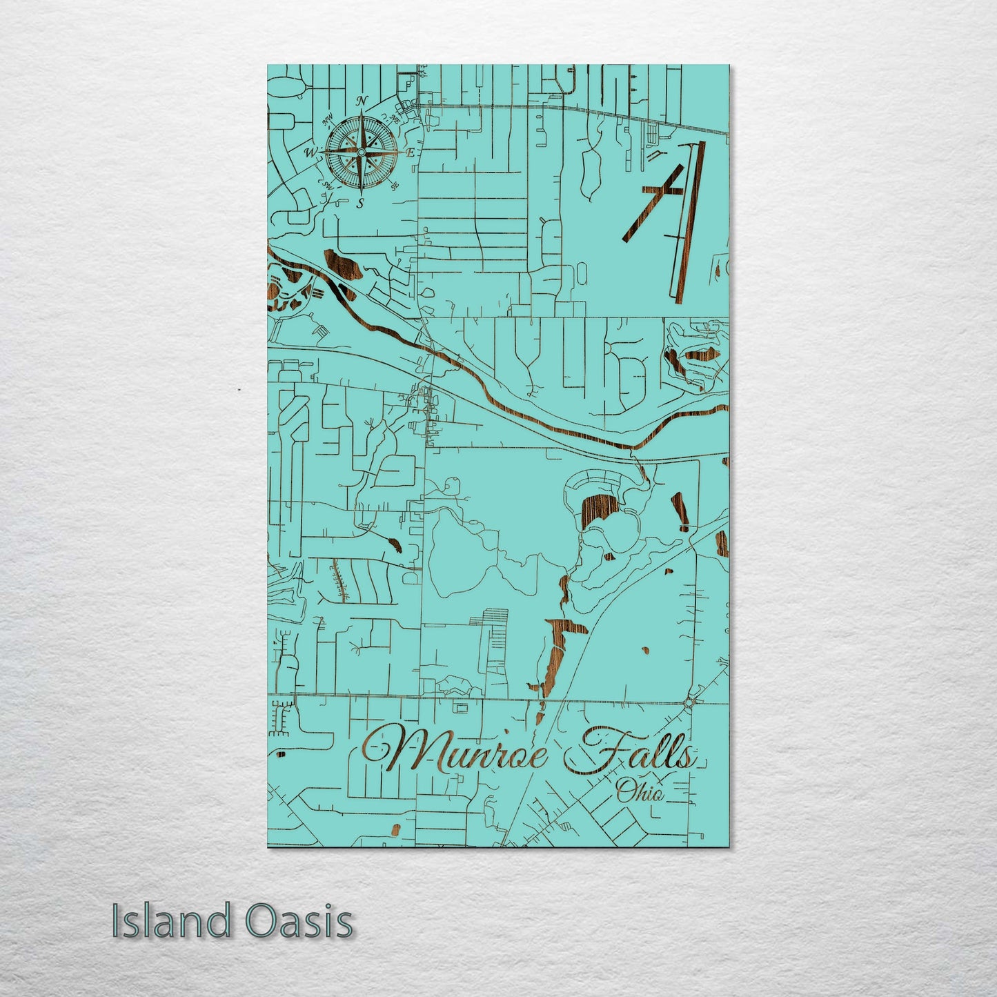 Munroe Falls, Ohio Street Map