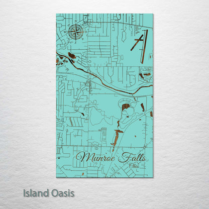 Munroe Falls, Ohio Street Map