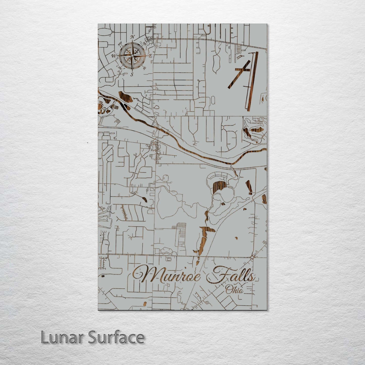 Munroe Falls, Ohio Street Map