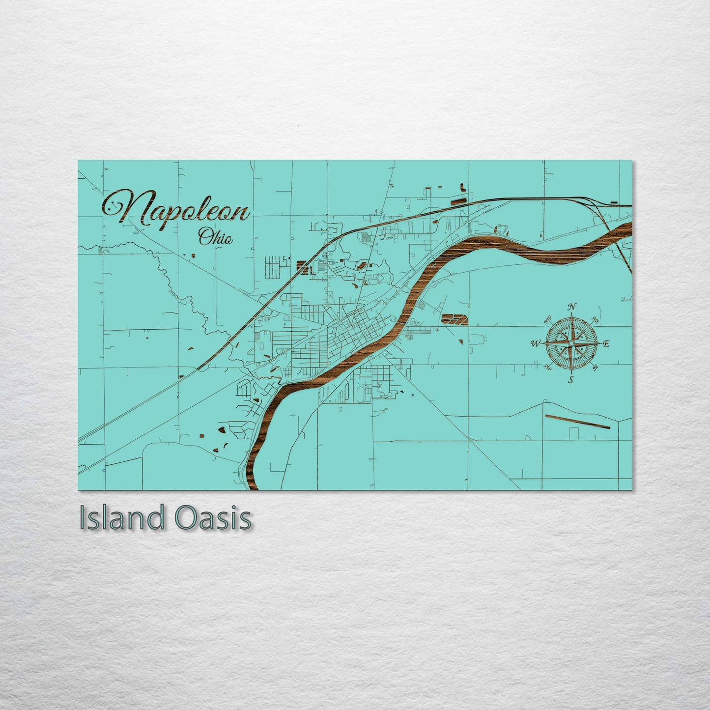 Napoleon, Ohio Street Map