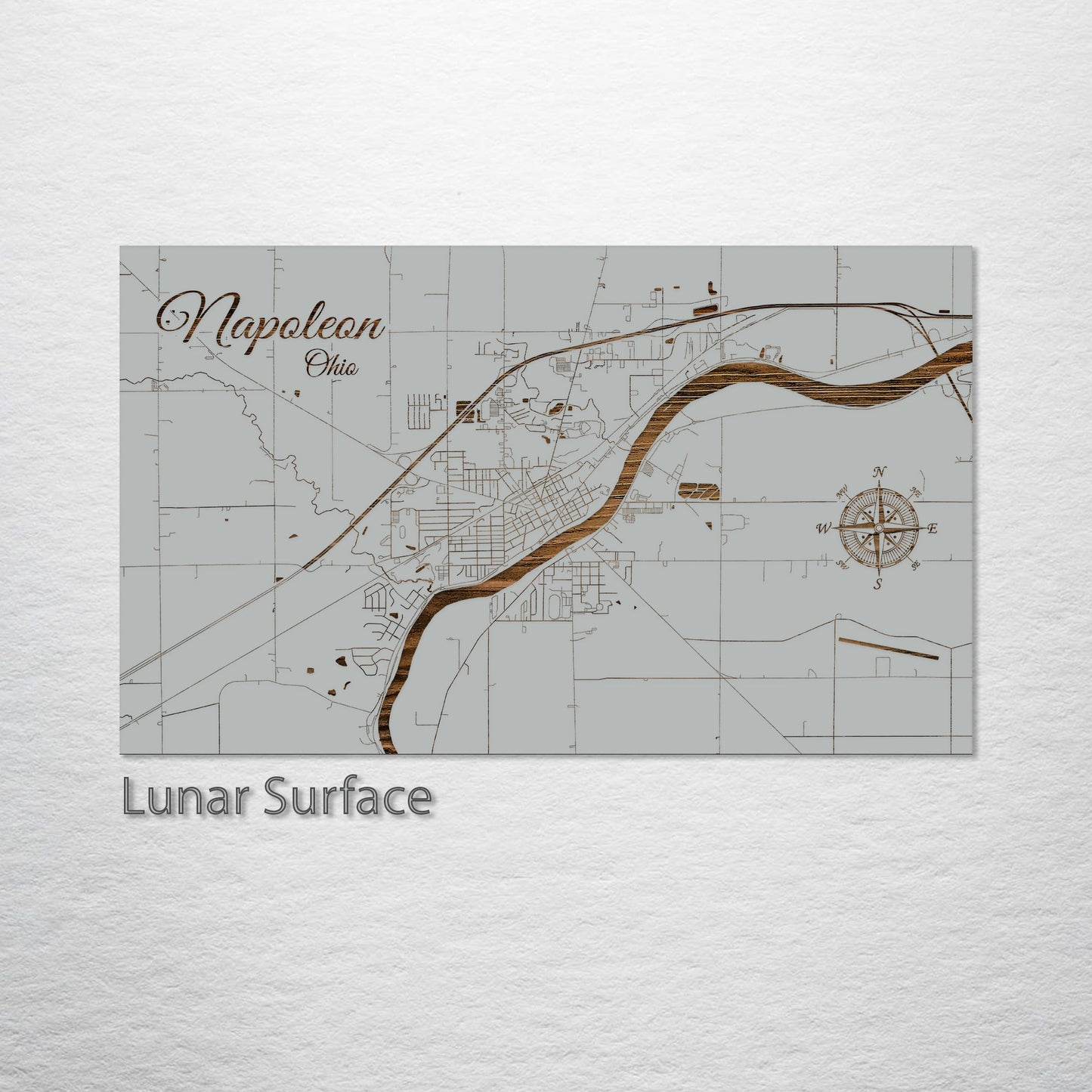 Napoleon, Ohio Street Map