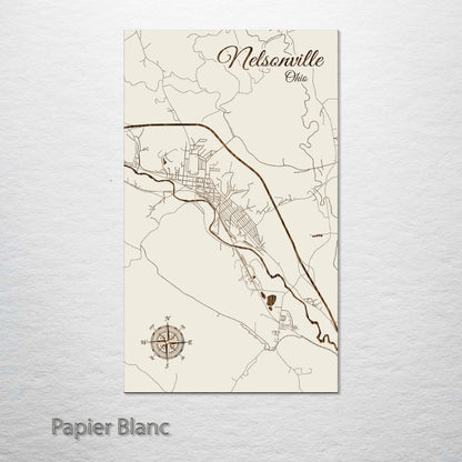 Nelsonville, Ohio Street Map