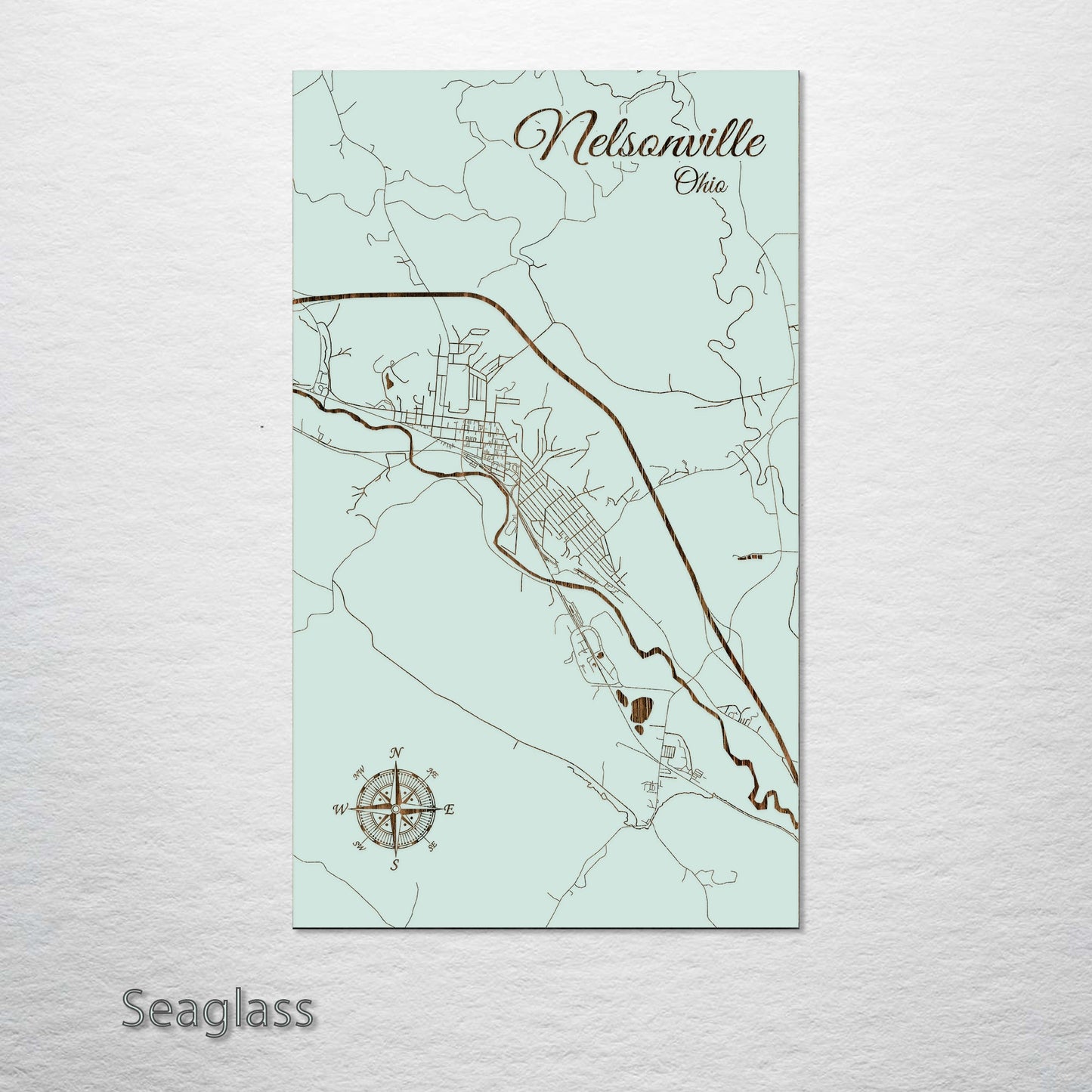 Nelsonville, Ohio Street Map