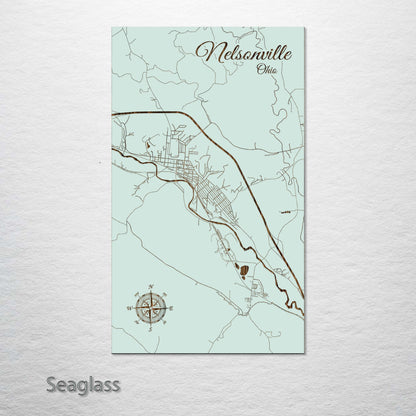 Nelsonville, Ohio Street Map