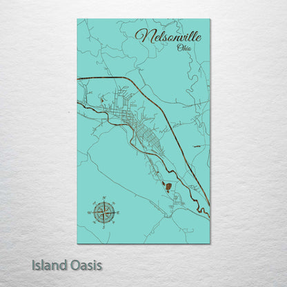 Nelsonville, Ohio Street Map
