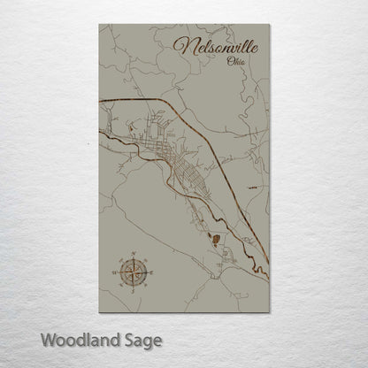 Nelsonville, Ohio Street Map