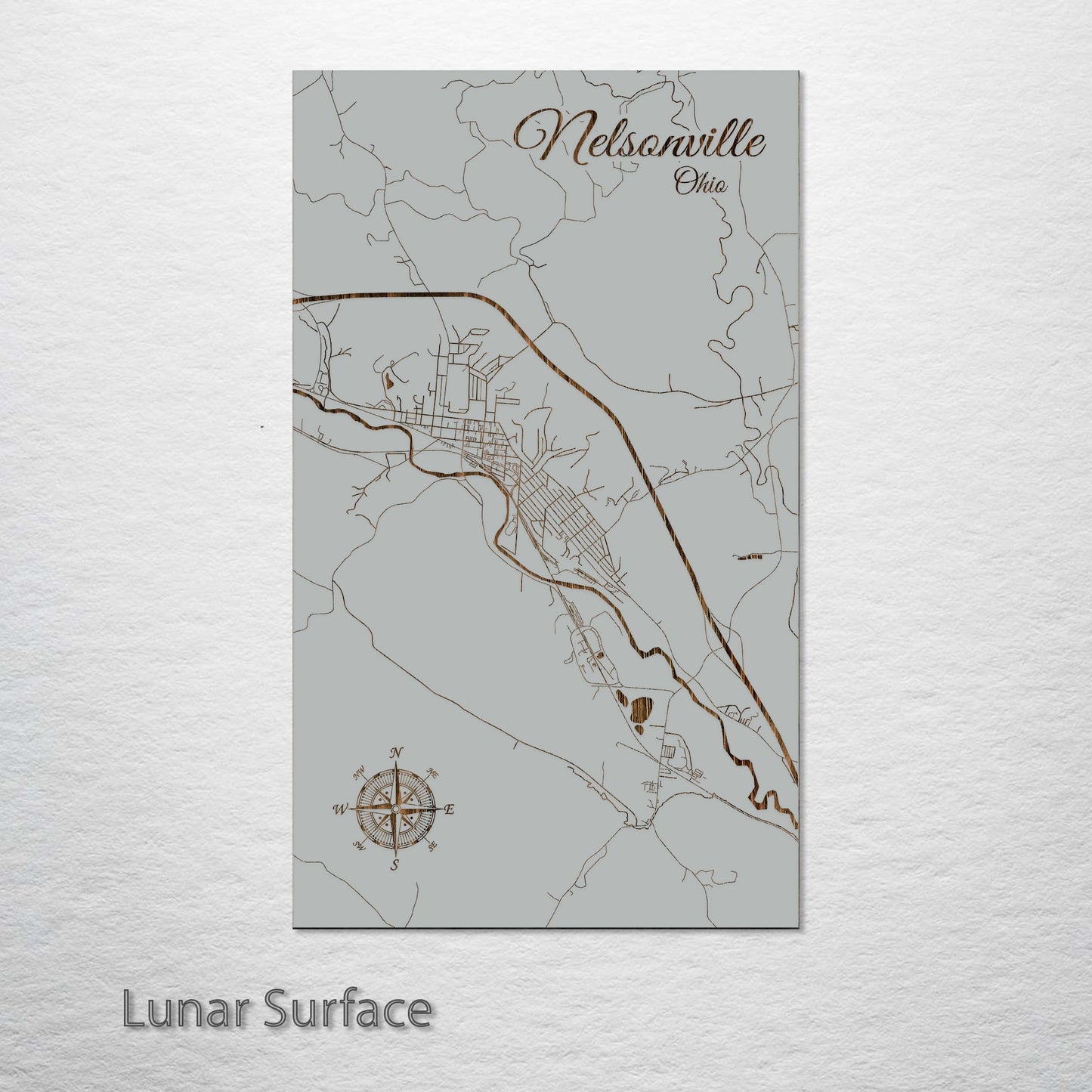 Nelsonville, Ohio Street Map