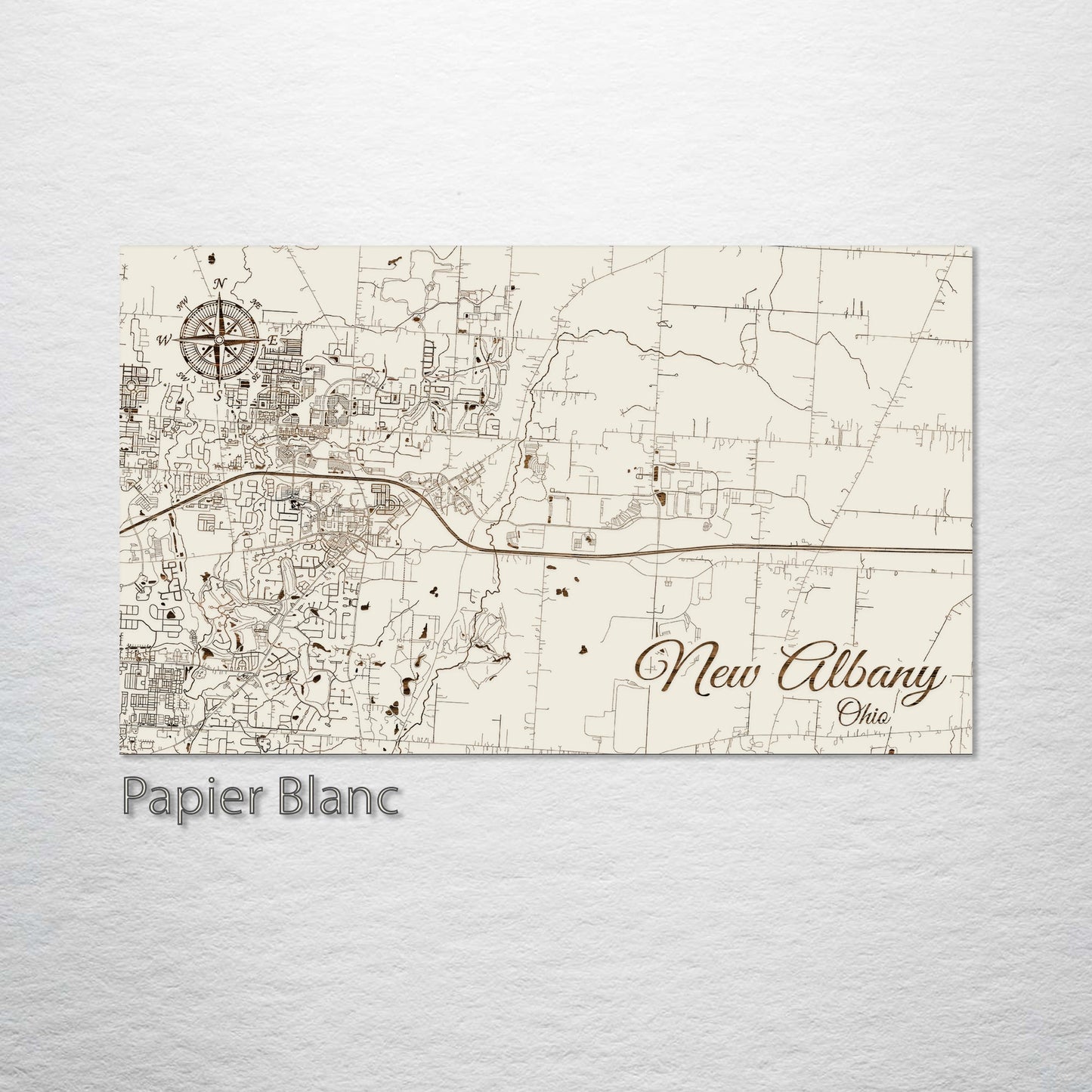 New Albany, Ohio Street Map