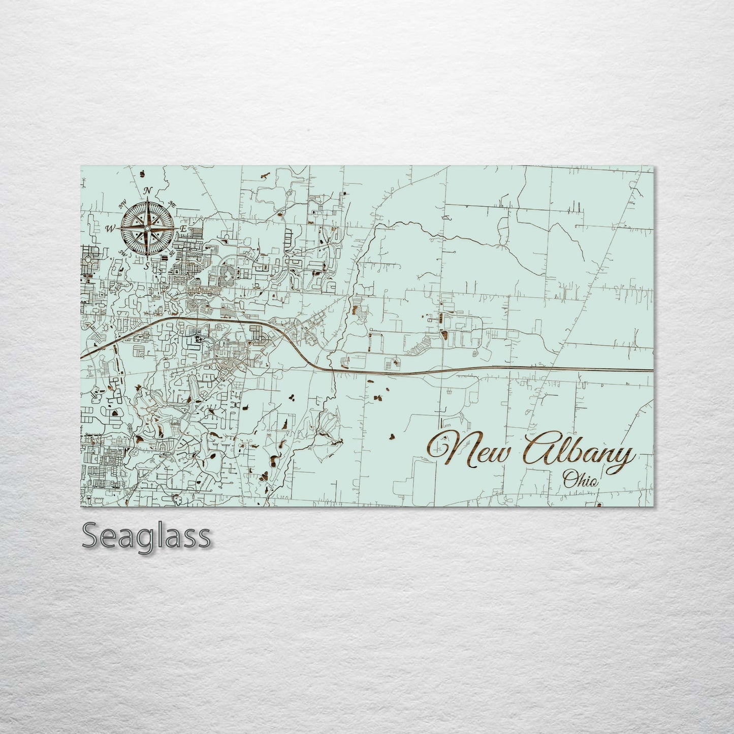 New Albany, Ohio Street Map