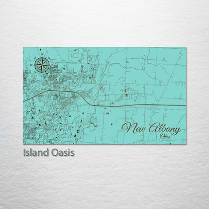 New Albany, Ohio Street Map