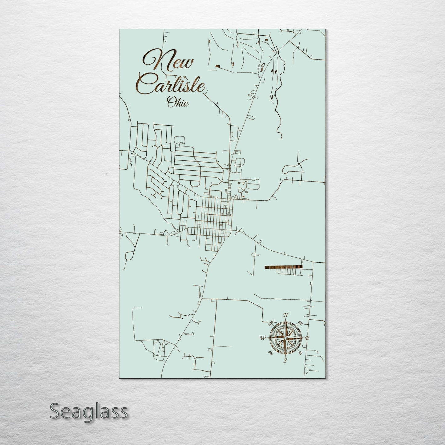 New Carlisle, Ohio Street Map