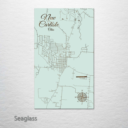 New Carlisle, Ohio Street Map