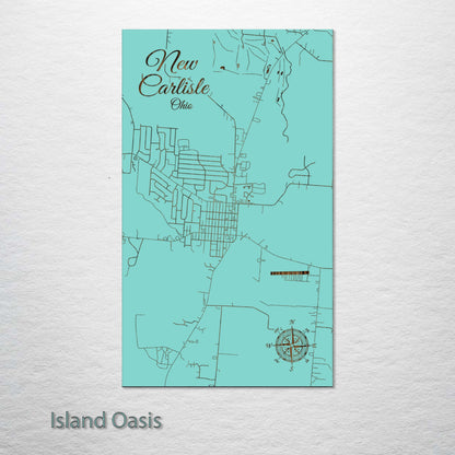 New Carlisle, Ohio Street Map