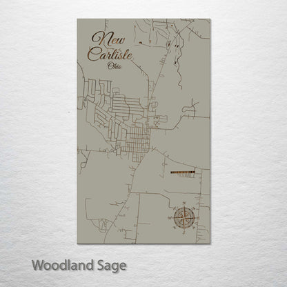 New Carlisle, Ohio Street Map