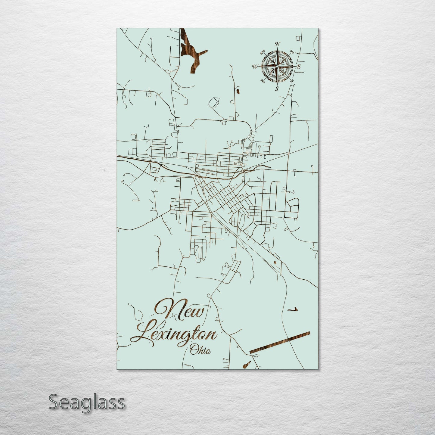 New Lexington, Ohio Street Map