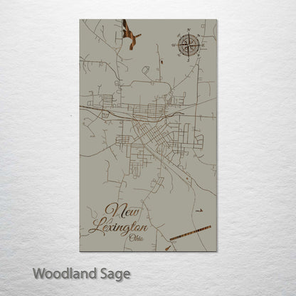 New Lexington, Ohio Street Map