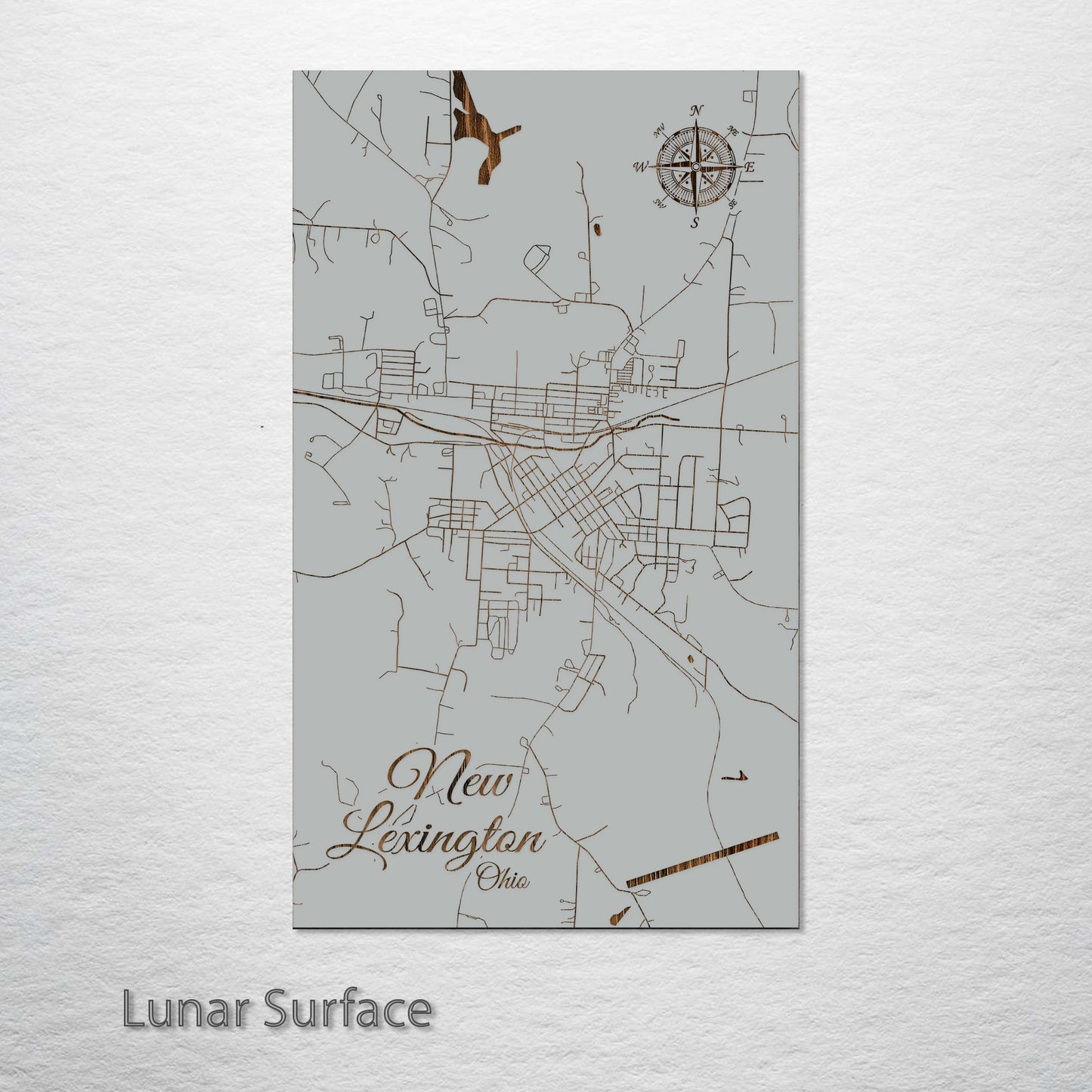 New Lexington, Ohio Street Map