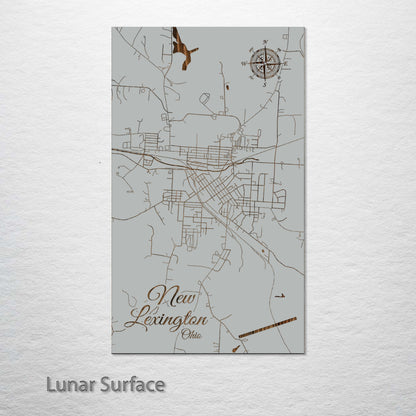 New Lexington, Ohio Street Map