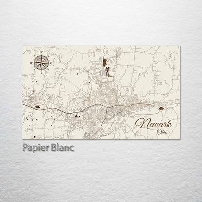 Newark, Ohio Street Map