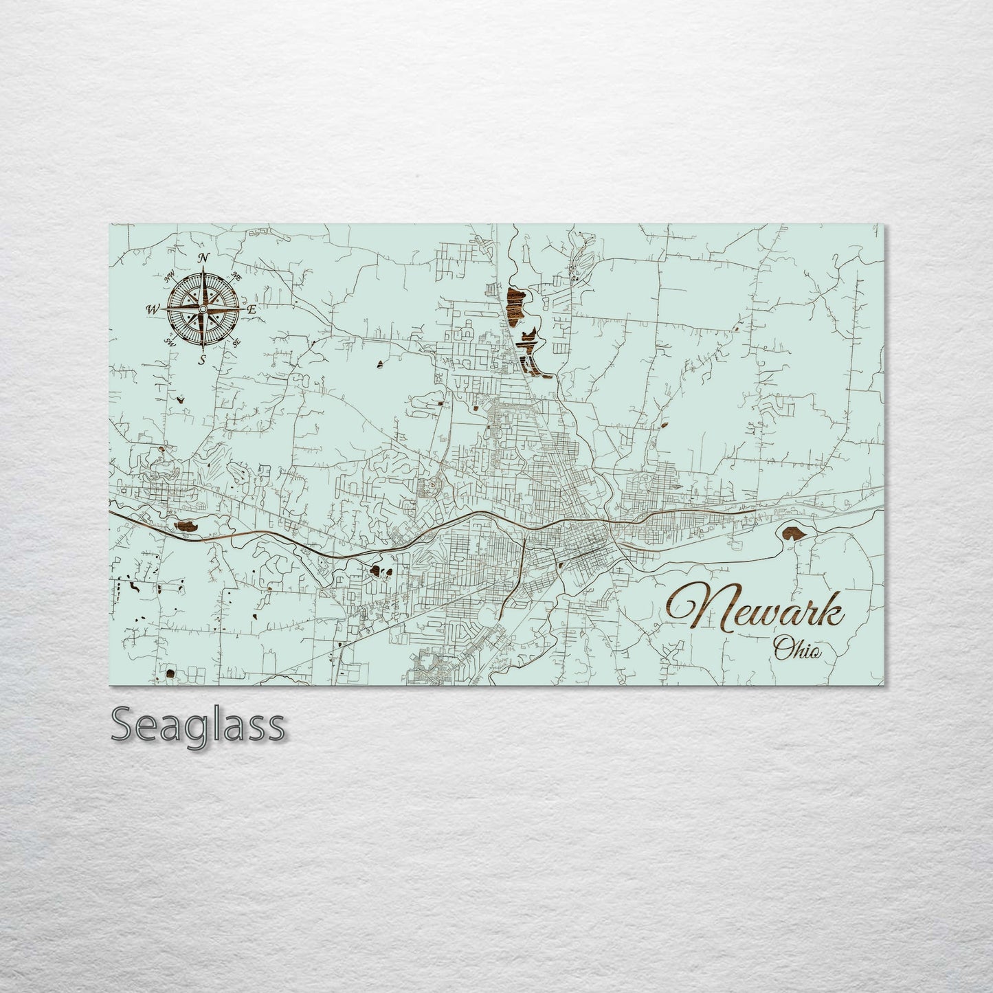 Newark, Ohio Street Map