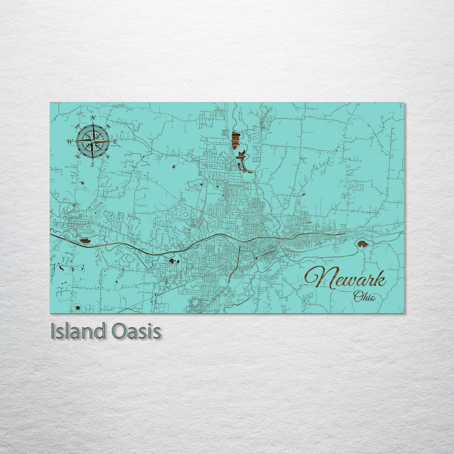 Newark, Ohio Street Map